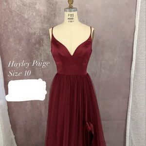Hayley Paige bridesmaid dress